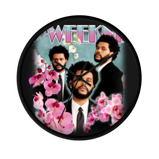 Discover Weeknd Vintage Style Rap Wall Clocks