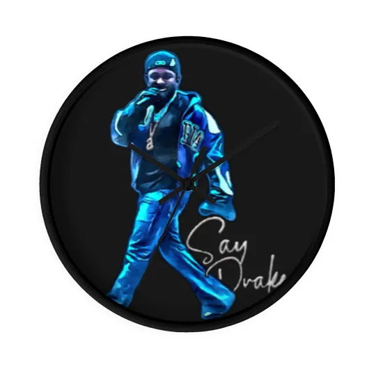 Discover Kendrick Lamar Wall Clocks, Say Drake Meme Wall Clocks