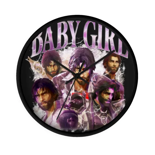 Discover Limited Jayce Arcane Baby Girl Wall Clocks, Jayce Arcane Wall Clocks, Jayce Arcane Merch