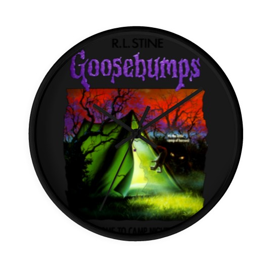 Discover Goosebumps - Welcome to Camp Nightmare  Wall Clocks