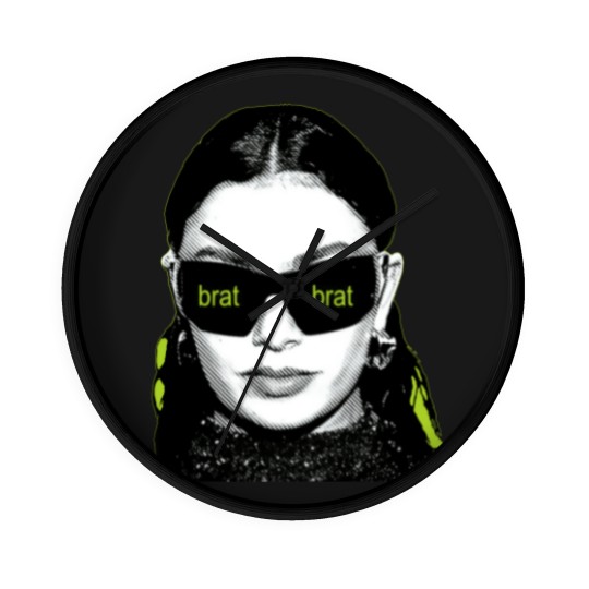 Discover BRAT CHARLI XCX Album Wall Clocks