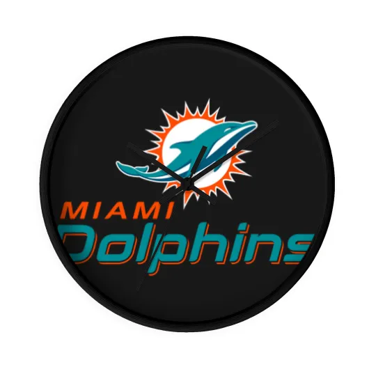 Discover Miami Dolphins Wall Clocks