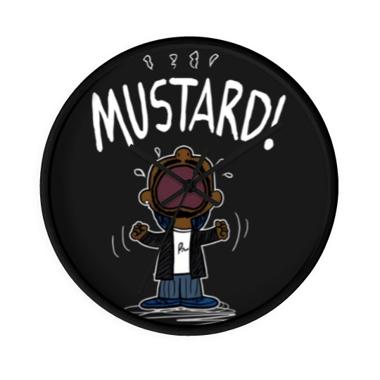 Discover Kendrick Lamar Mustard Mene Wall Clocks, Kendrick Lamar Wall Clocks