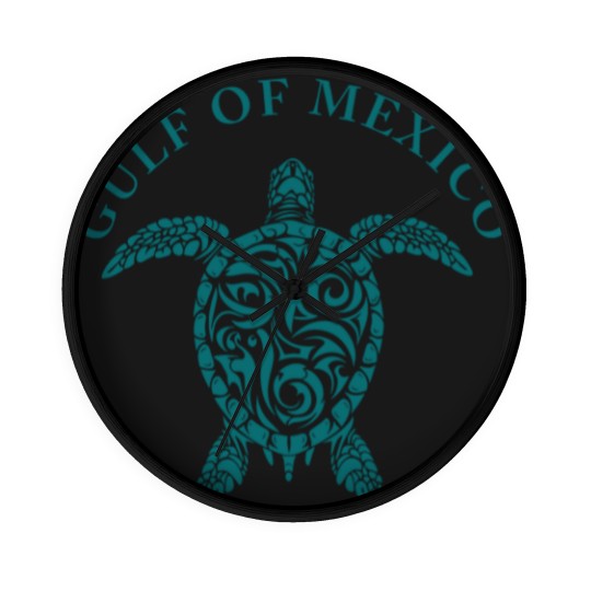 Discover Gulf of Mexico Wall Clocks,  Turtle Wall Clocks, Stay Salty & Resist Wall Clocks