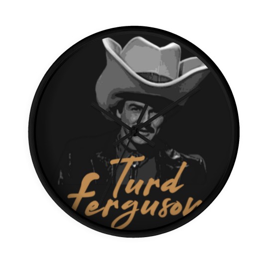 Discover Turd Ferguson Portrait Wall Clocks, Turd Ferguson Wall Clocks