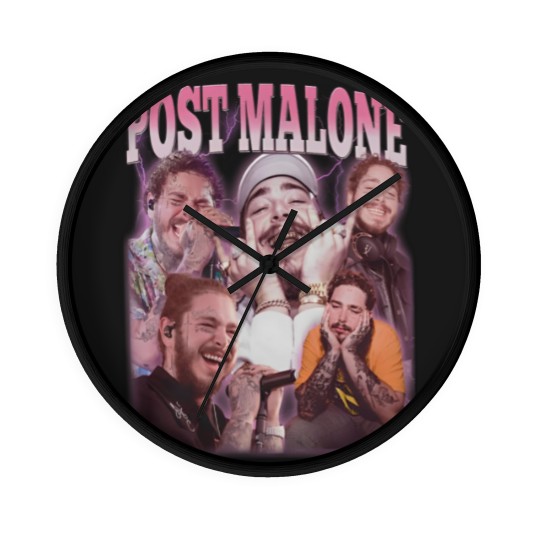Discover Post Malone Vintage Wall Clocks, Post Malone Tees