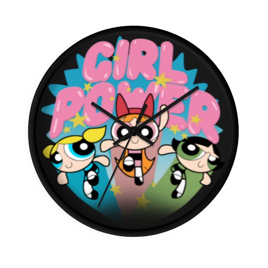 Discover Powerpuff Girls Wall Clocks, Girl Power Wall Clocks
