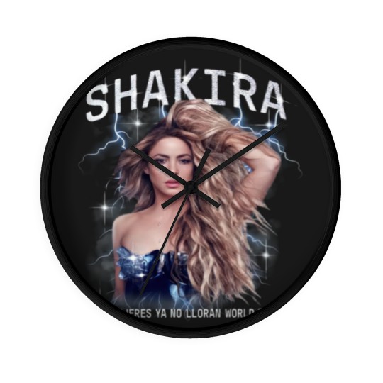 Discover 2024 Shakira Tour Wall Clocks, Las Mujeres Ya No Lloran World Tour Wall Clocks
