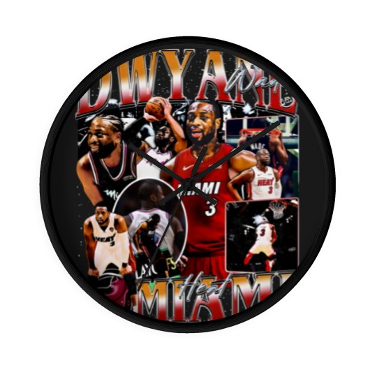 Discover Dwayne Wade Wall Clocks