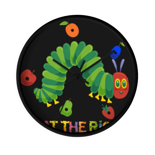 Discover Eat The Rich The Very Hungry Caterpilla Wall Clocks, Very Hungry