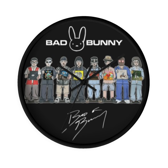 Discover All Albums  Bad Bunny New Album Wall Clocks, Debi Tirar Mas Fotos