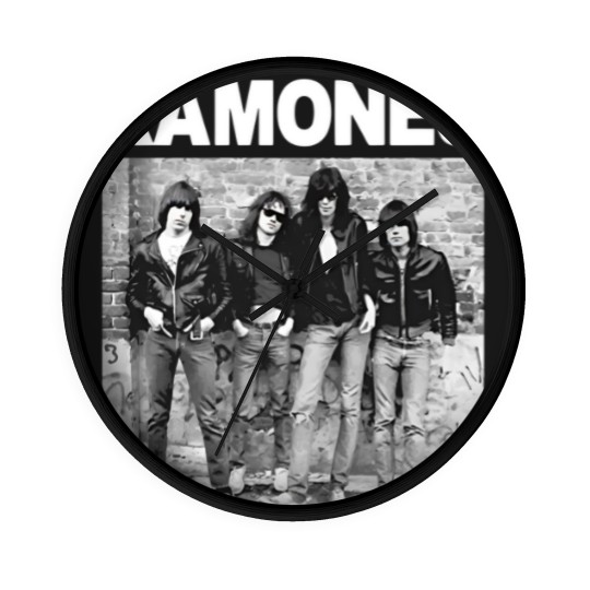 Discover The Ramones Album Cover Punk Rock Wall Clocks Wall Clocks Mens Unisex