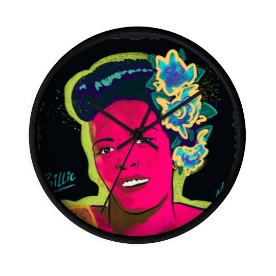 Discover Billie - Billie Holiday - Wall Clocks