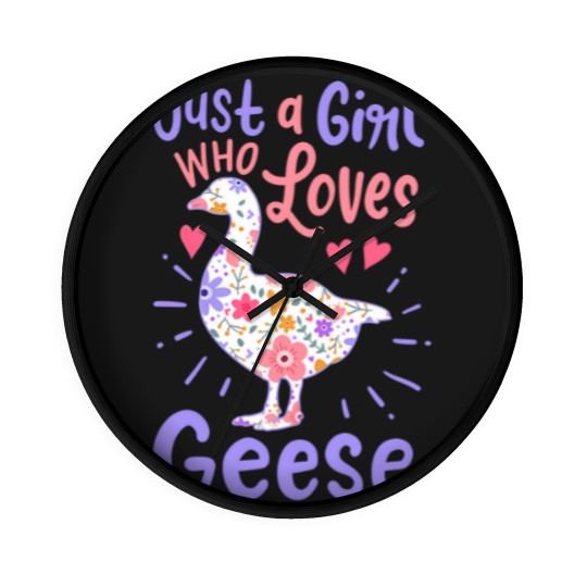 Discover Geese Goose Geese Lover - Geese - Wall Clocks