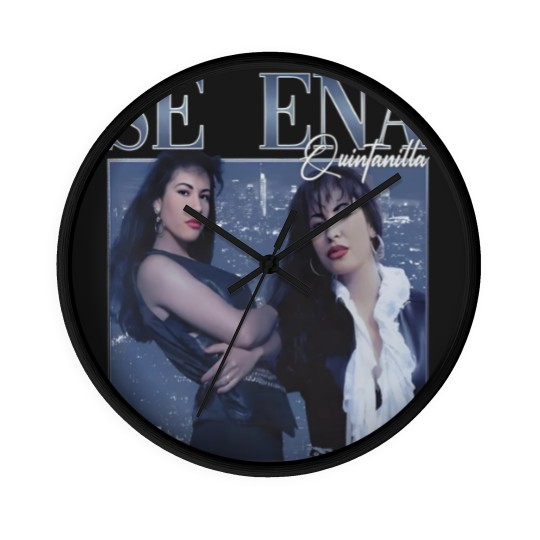 Discover Vintage 90s Selena Quintanilla Wall Clocks - Unisex Design
