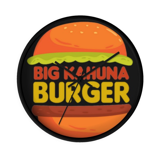 Discover Big Kahuna Burger Wall Clocks