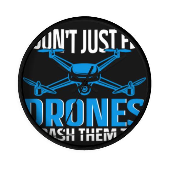 Discover drone Design for rc pilot | drones Wall Clocks