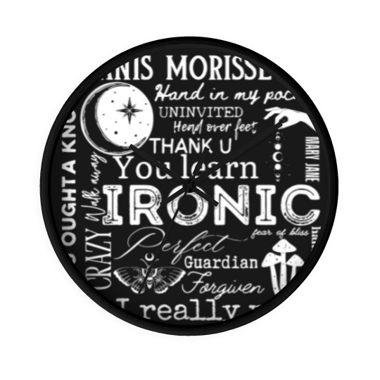 Discover Alanis Morissette The Triple Moon Tour 2024 Wall Clocks
