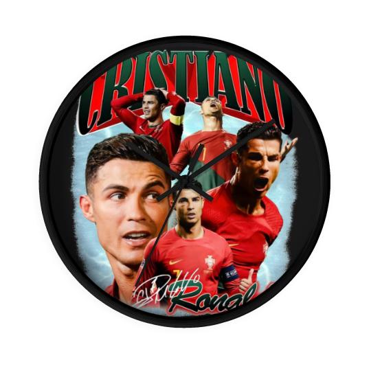 Discover Christiano Ronaldo Wall Clocks, Christiano Ronaldo fan Wall Clocks