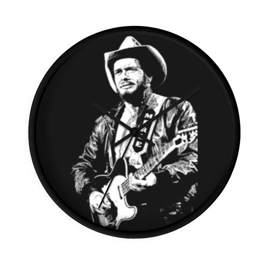 Discover Merle Haggard Wall Clocks