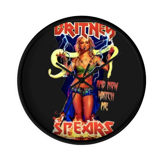 Discover Britney Spears Wall Clocks