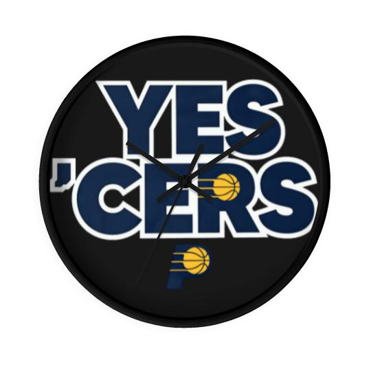 Discover Vintage Yes 'Cers Design Funny Vintage Yes 'Cers Unisex Wall Clocks