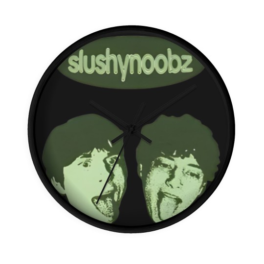 Discover Slushy Noobz Wall Clocks - Martin and Hamzah Wall Clocks, Slushy Noobs Merch