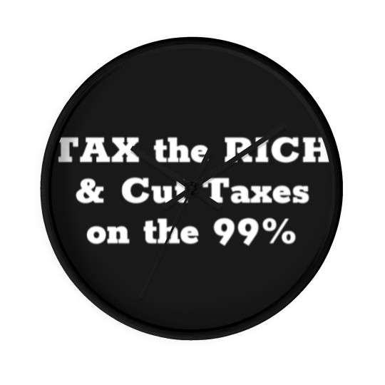 Discover TAX the RICH Wall Clocks