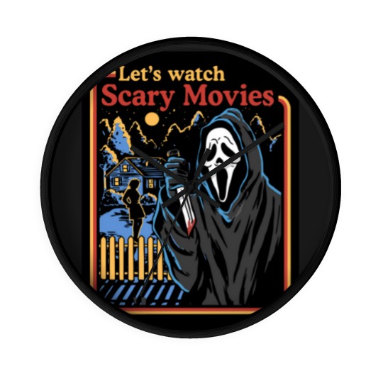 Discover Ghostface Custom Graphic Unisex Wall Clocks