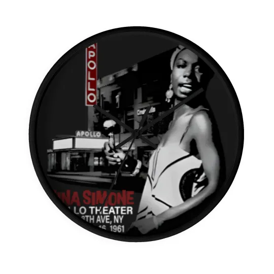 Discover Nina Simone, Gorgeous Apollo Theater Wall Clocks