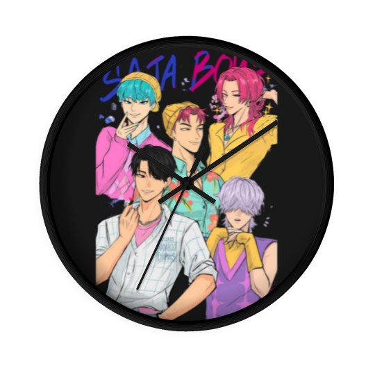 Discover Saja Boy Unisex 2025 Multicolor Wall Clocks