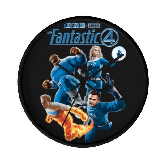 Discover Fantastic Four Fan Wall Clocks  Superhero Team Wall Clocks, Superhero Inspired Wall Clocks