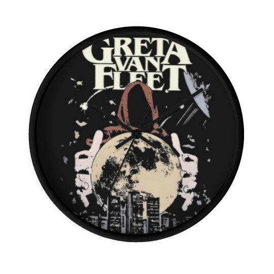 Discover Vintage Greta Van Fleet Rock Band Unisex Wall Clocks, Greta Van Fleet Concert Wall Clocks