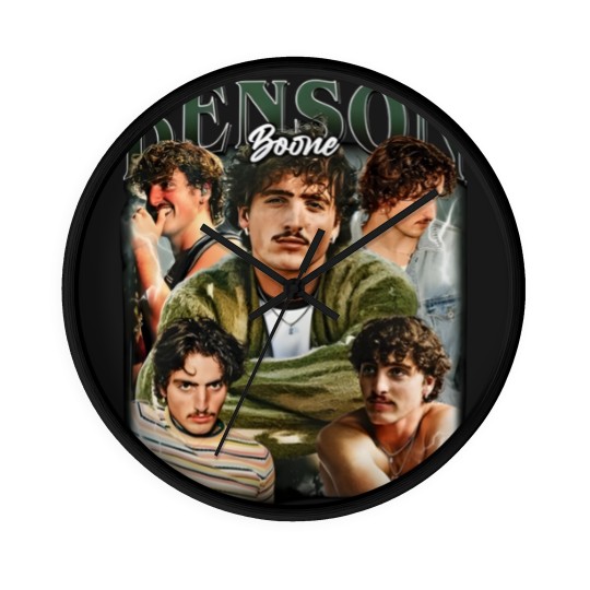 Discover Benson Boone Unisex Softstyle Wall Clocks