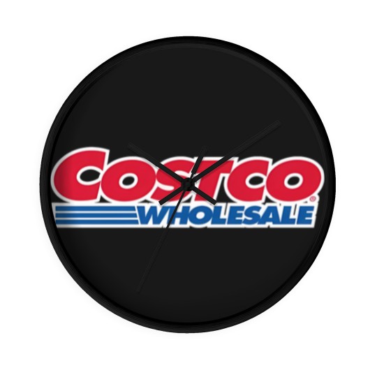 Discover Costco Wholesale Wall Clocks Heavy Cotton Wall Clocks Logo Merch Gift Apparel Shopping Gear