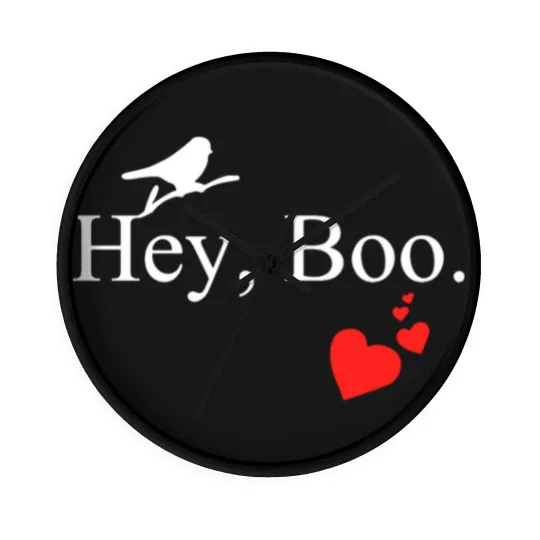 Discover Hey Boo Wall Clocks