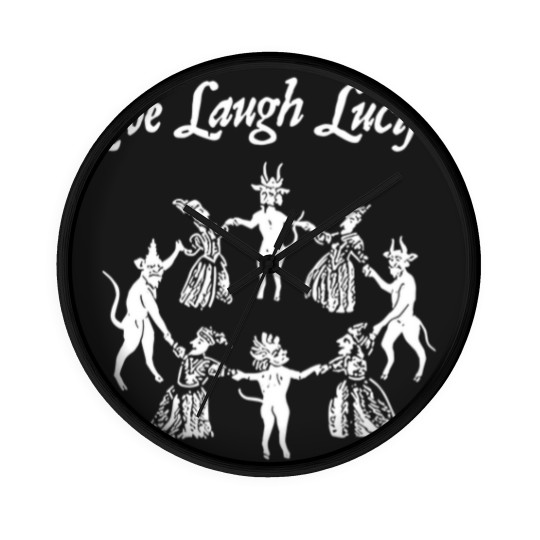 Discover Live Laugh Lucifer Wall Clocks, Witches Sabbath Wall Clocks