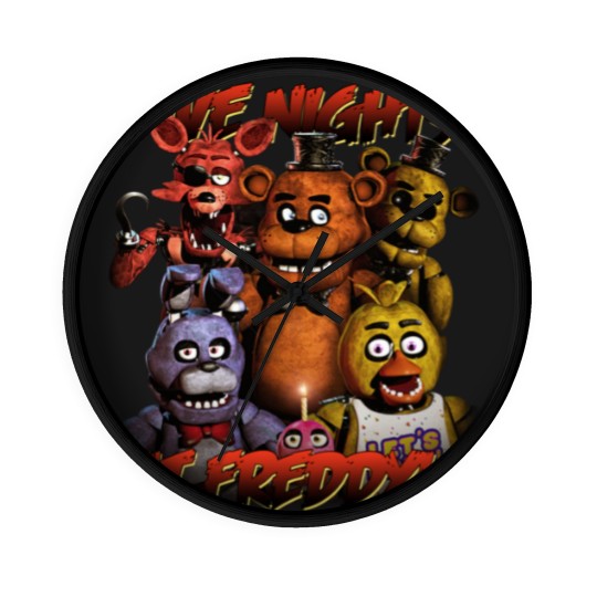 Discover Five Nights At Freddy's Vintage Wall Clocks