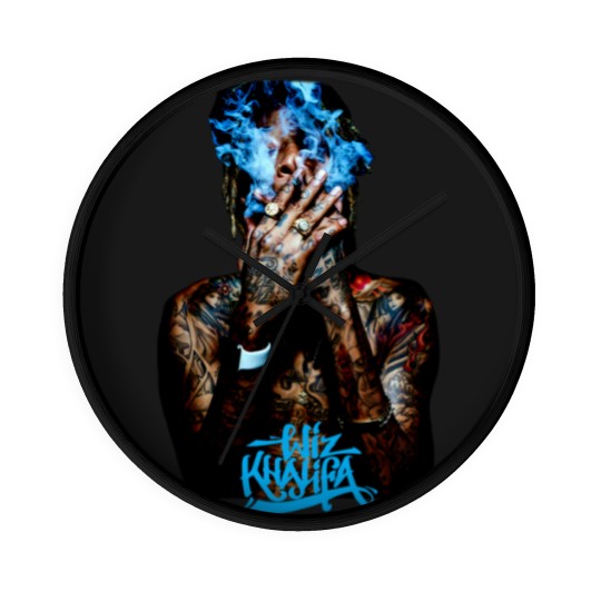 Discover Wiz Khalifa Wall Clocks, Vintage Wiz Khalifa Hip Hop Rap Wall Clocks