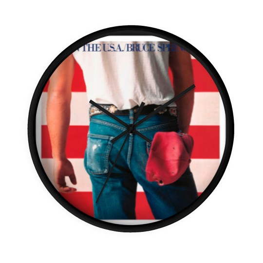 Discover Bruce Springsteen Wall Clocks - Born in the USA Wall Clocks