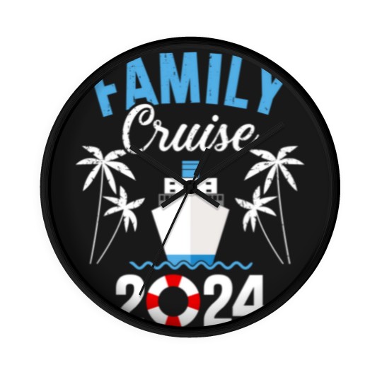 Discover Family cruise 2023 for cruising ship vacation Wall Clocks