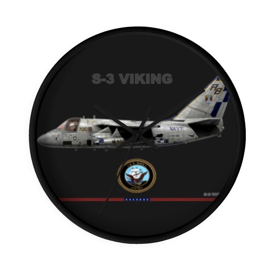 Discover S-3 Viking lockheed advanced development projects Wall Clocks