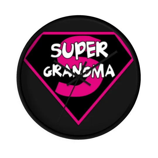 Discover Super Grandma Wall Clocks
