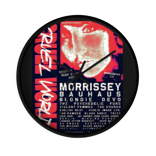 Discover cruel world festival 2022 v2 Wall Clocks
