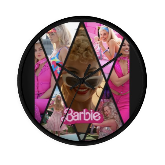 Discover Barbie Margot Robbie Wall Clocks, Barbie 2023 Wall Clocks