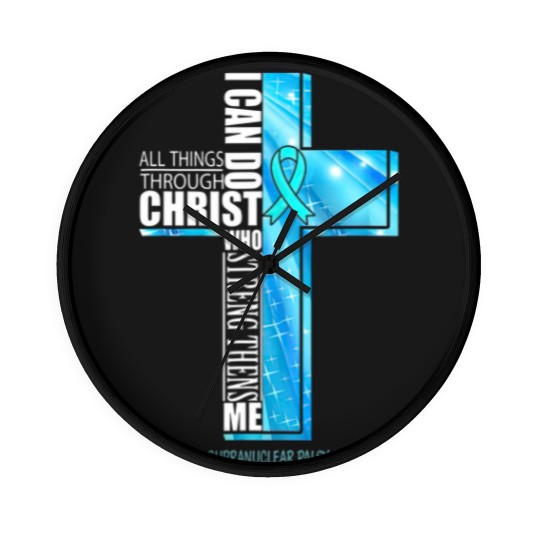 Discover Progressive Supranuclear Palsy Awareness Christian Wall Clocks
