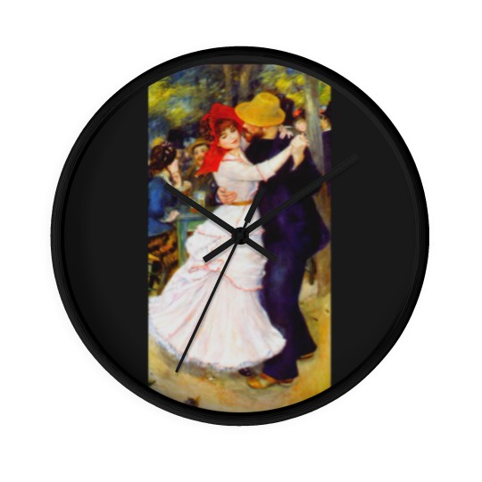 Discover Auguste Renoir - Dance At Bougival Wall Clocks
