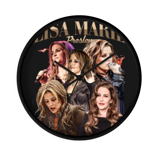 Discover Vintage Style Lisa Marie Presley 90s Vintage Wall Clocks, Lisa Marie Presley Merch