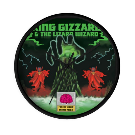 Discover King Gizzard Amp The Lizard Wizard - Ix27M In Your Mind Fuzz Wall Clocks