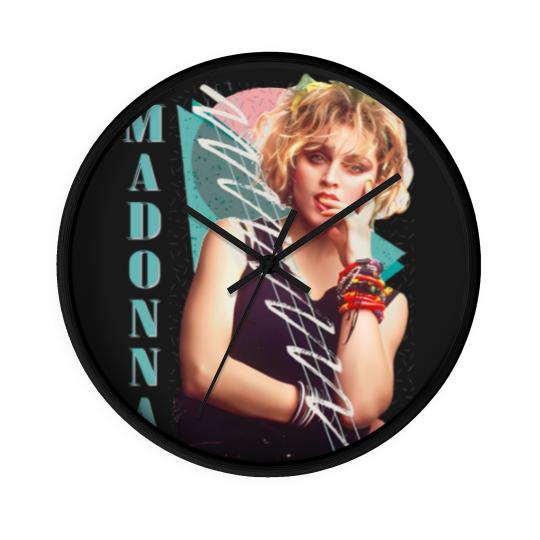 Discover Madonna Original 80s Vintage Style - Madonna - Wall Clocks